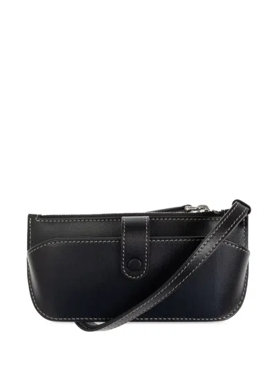 Tod's Leather Purse In 黑色