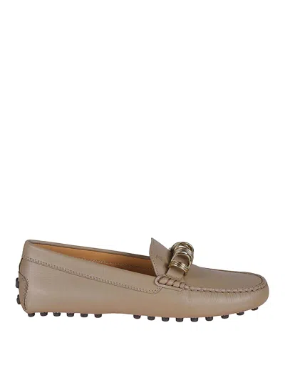 TOD'S LEATHER RUBBER