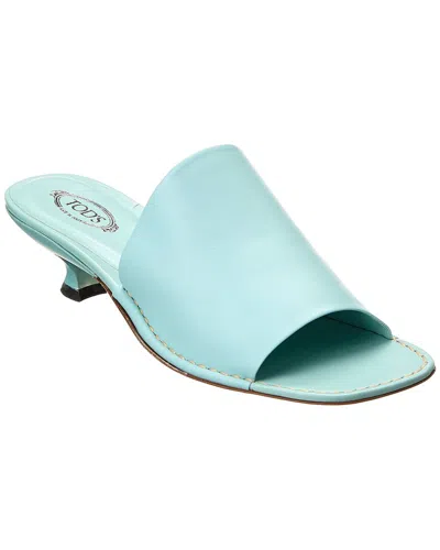 TOD'S TODS LEATHER SANDAL