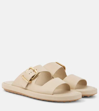 TOD'S LEATHER SANDALS
