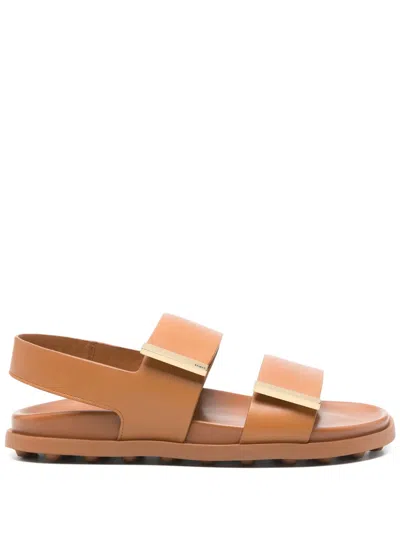TOD'S LEATHER SANDALS