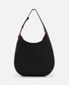 Tod's Small Di Hobo Leather Shoulder Bag In Black