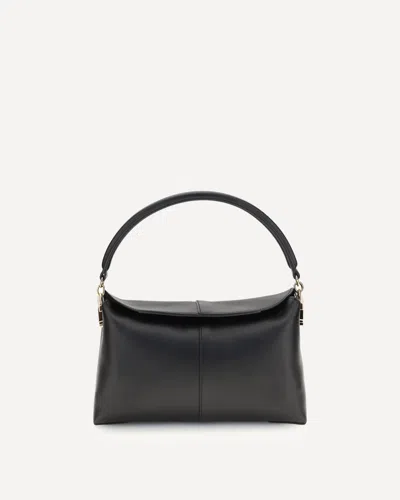 Tod's Leather Shoulder Bag In Black