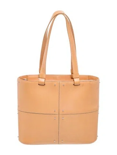 Pre-owned Tod's Leather Shoulder Bag In Brown