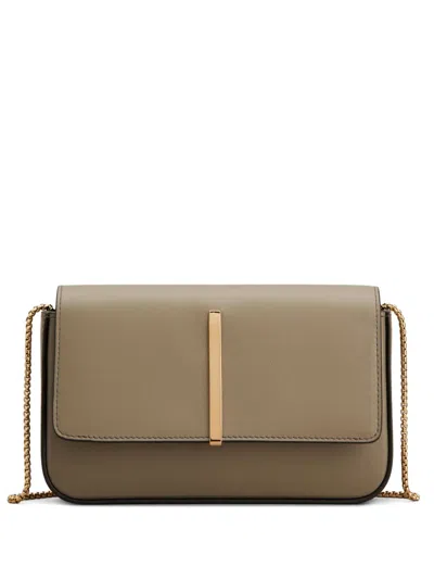 Tod's Leather Shoulder Bag In Brown