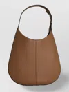Tod's Leather Shoulder Bag With Adjustable Strap And Seam Detailing