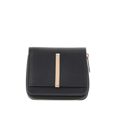 Tod's Leather Small Bi-fold Wallet In Black
