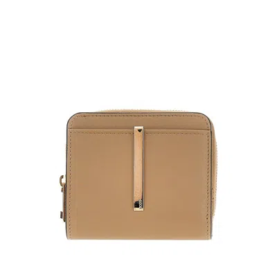 Tod's Leather Small Bi-fold Wallet In Brown
