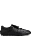Tod's Leather Sneakers In Black