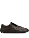 Tod's T-marathon Sneakers In Leather In Black