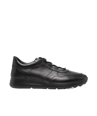 Tod's Leather Sneakers In Black