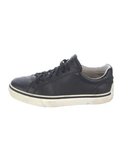 Pre-owned Tod's Leather Sneakers In Blue