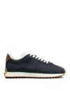Tod's Gommino Leather Sneakers In Blue