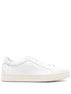 Tod's Round Toe Low Top Casual Shoes In White