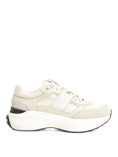 Tod's Leather Sneakers In White