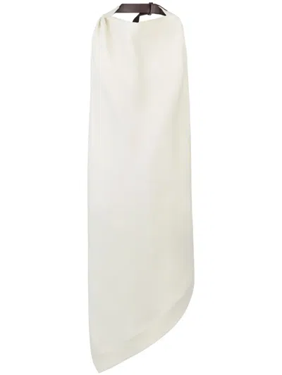 Tod's Leather-strap Tunic Top