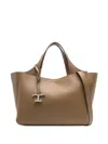 Tod's Leather T-detail Tote Bag