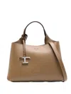 Tod's Leather T-logo Tote Bag