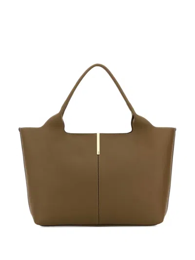 Tod's Leather Top-handle Tote Bag