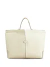 Tod's Medium Di Folio Tote Bag In Neutrals