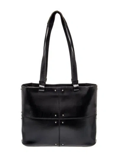 Pre-owned Tod's Leather Tote In Blue