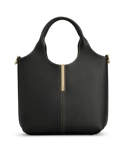 Tod's Leather Tote Shopping Bag