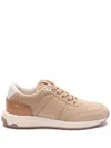 Tod's Men's Suede Leather Sneakers In Neutrals