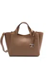 Tod's Leather Two-way Handbag In Brown