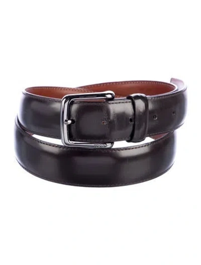 Pre-owned Tod's Leather Waist Belt In Brown
