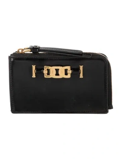 Pre-owned Tod's Leather Wallet In Black