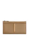Tod's Leather Wallet In Neutrals