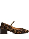 Tod's Leopard-print Block-heel Pumps In Multi