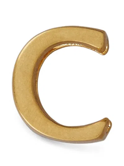 Tod's Letter C Charm In Transparent