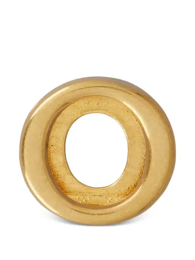 Tod's Letter O Charm In Gold