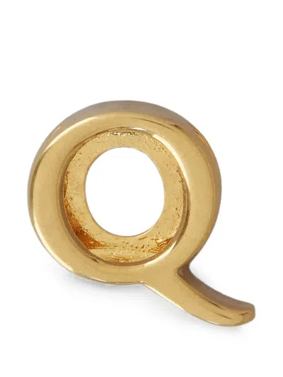 Tod's Letter Q Charm In Gold