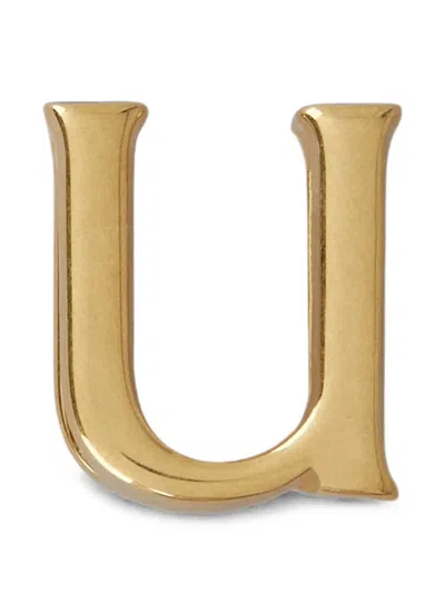 Tod's Letter U Charm In Gold