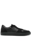 Tod's Logo Sneakers In Black