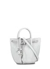 Tod's Light Blue Leather Bucket Bag In Blue