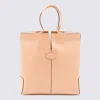 Tod's Light Pink Leather Totes