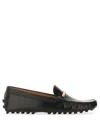 Tod's Loafers With Golden Detail And Gommino Sole