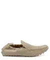 Tod's Pantofolina Beige Loafers With Pull-tab At The Heel In Leather Woman In Beige