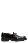 Tod's Loafers In Leather In Black