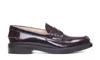 Tod's Gomma Basso 59c Mocassins In Bordeaux
