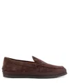Tod's Nuova Pantofola Loafers In Brown