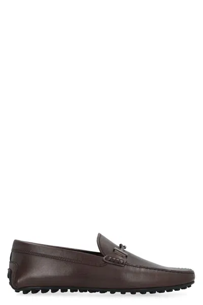 TOD'S TOD'S LEATHER LOAFERS