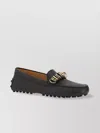 Shop Tod's Loafers Featuring Gold-ring Detailing