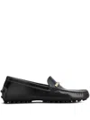 Tod's Women Gommino Leather Loafers In Grey