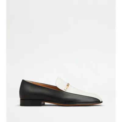 Tod's Loafers In Leather In Multi