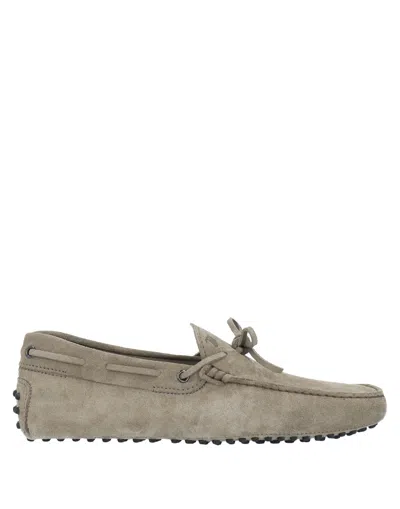 Tod's Loafers In Khaki