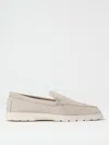 Tod's Suede Moccasin In Beige